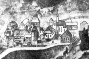 Riedlhütte um 1830
